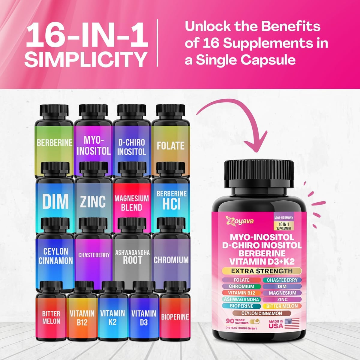 Equilibrio Femenino Myo Inositol Pack