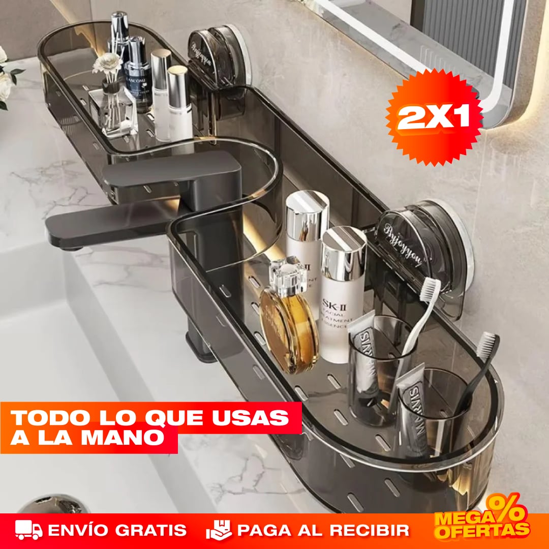 PROMO 2X1 ORGANIZADOR DE LAVAMANOS DE LUJO