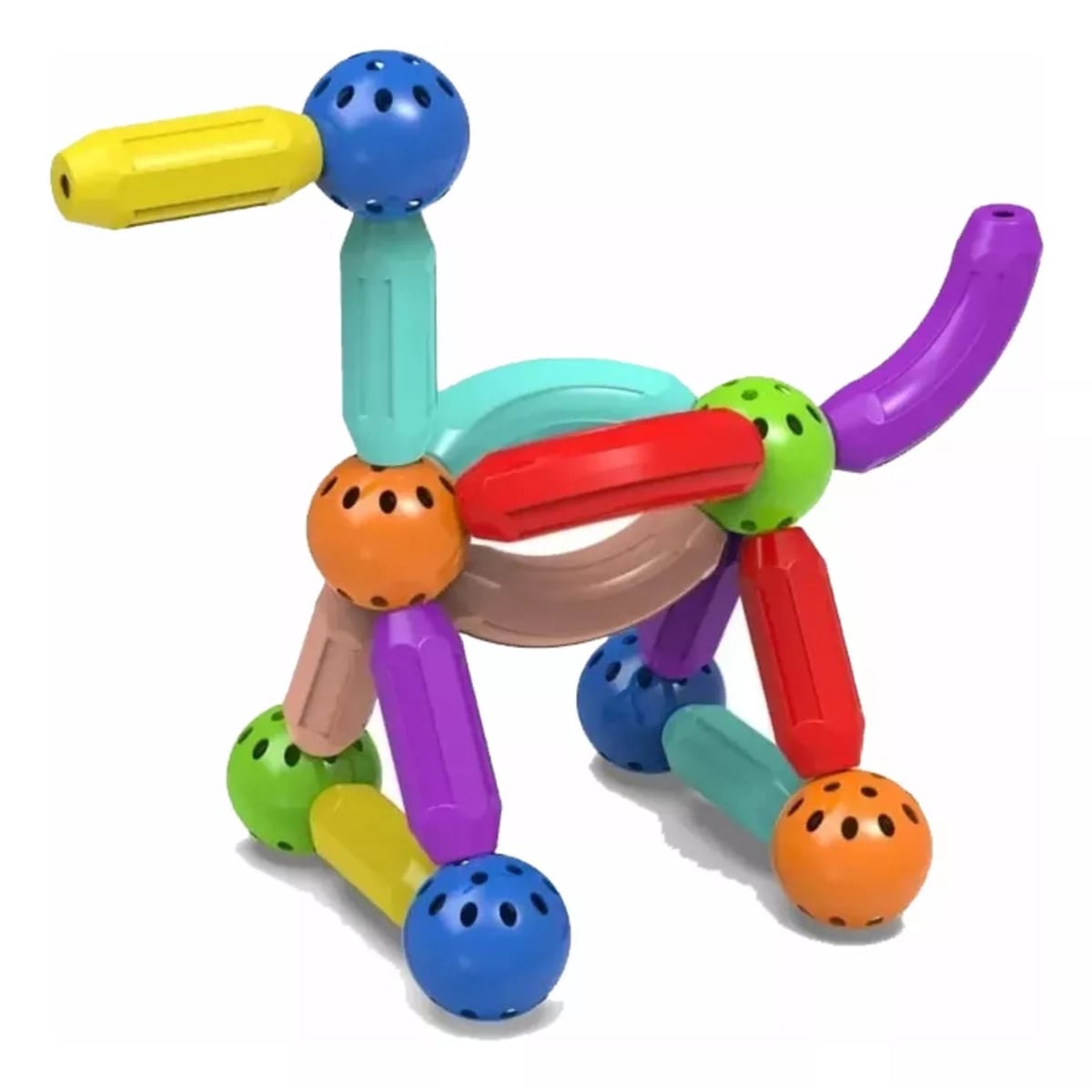 Magnetic Sticks 25pcs. Bloques Magnéticos. Palitos Magneticos