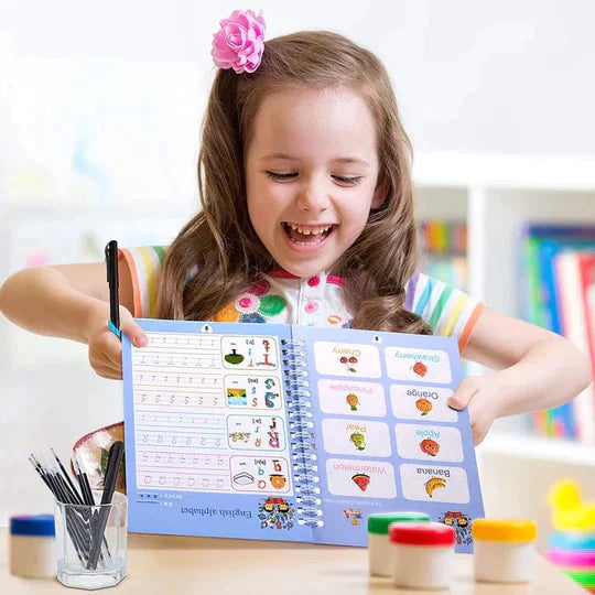 ULTIMAS UNIDADES - SET DE 4 CUADERNOS MÁGICOS INFANTILES + ENVÍO GRATIS