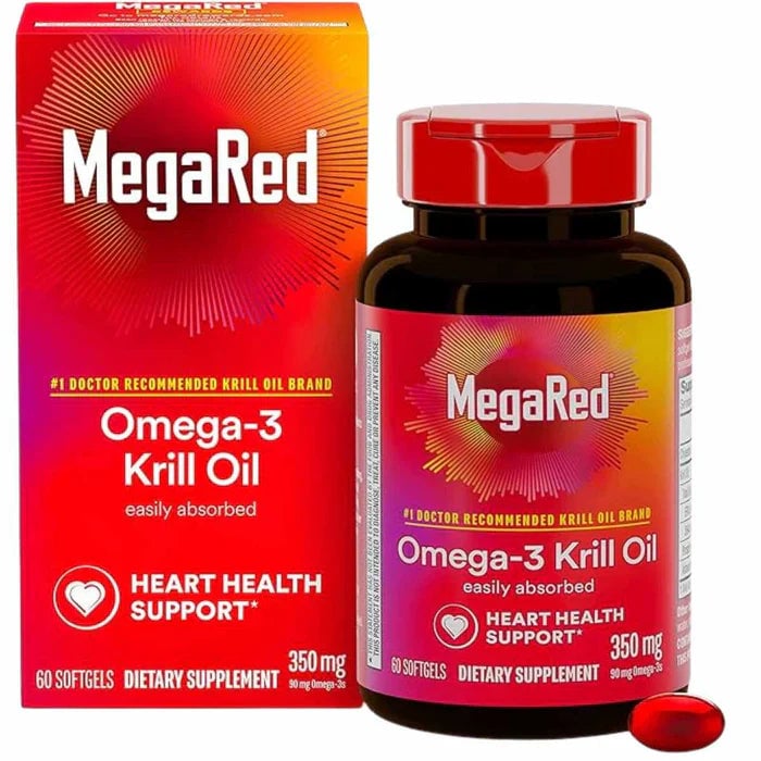 🔥MegaRed Omega-3® Gel Suave – Apoya tu corazón, mente y articulaciones