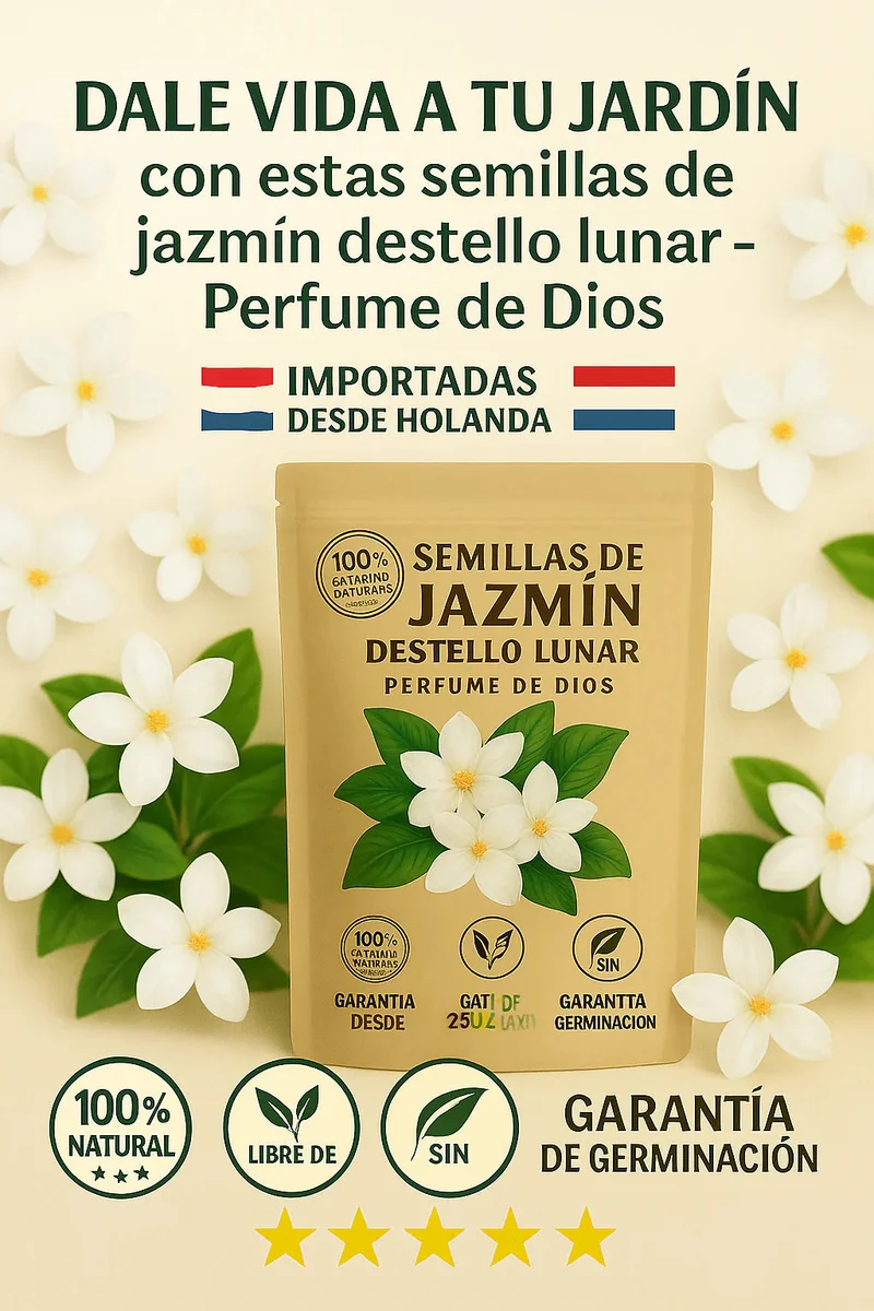 Semillas de Jazmin "PERFUME DE DIOS"