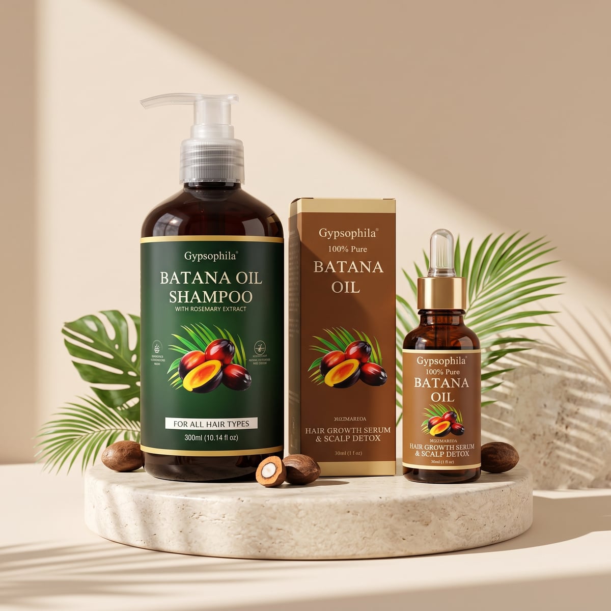 Pack Shampoo de Batana 300ml  + Aceite de Batana 30ml🧴🌿