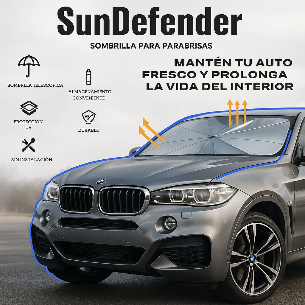 CarBreeze™ – Sombrilla para Parabrisas