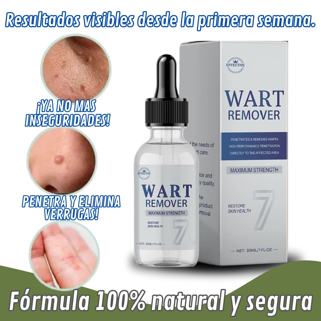 WART REMOVER | REMOVEDOR DE VERRUGAS Y LUNARES