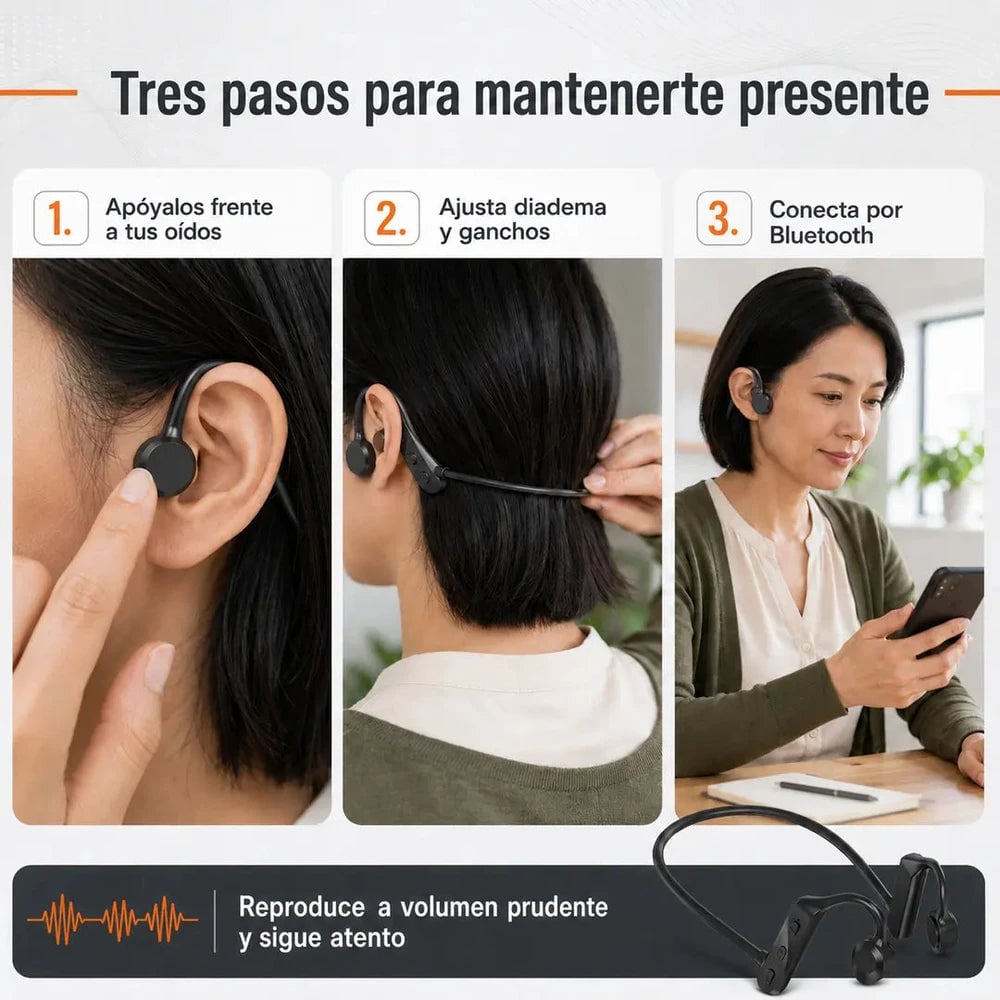SPORTS HEADPHONES – AUDÍFONOS DE CONDUCCIÓN ÓSEA