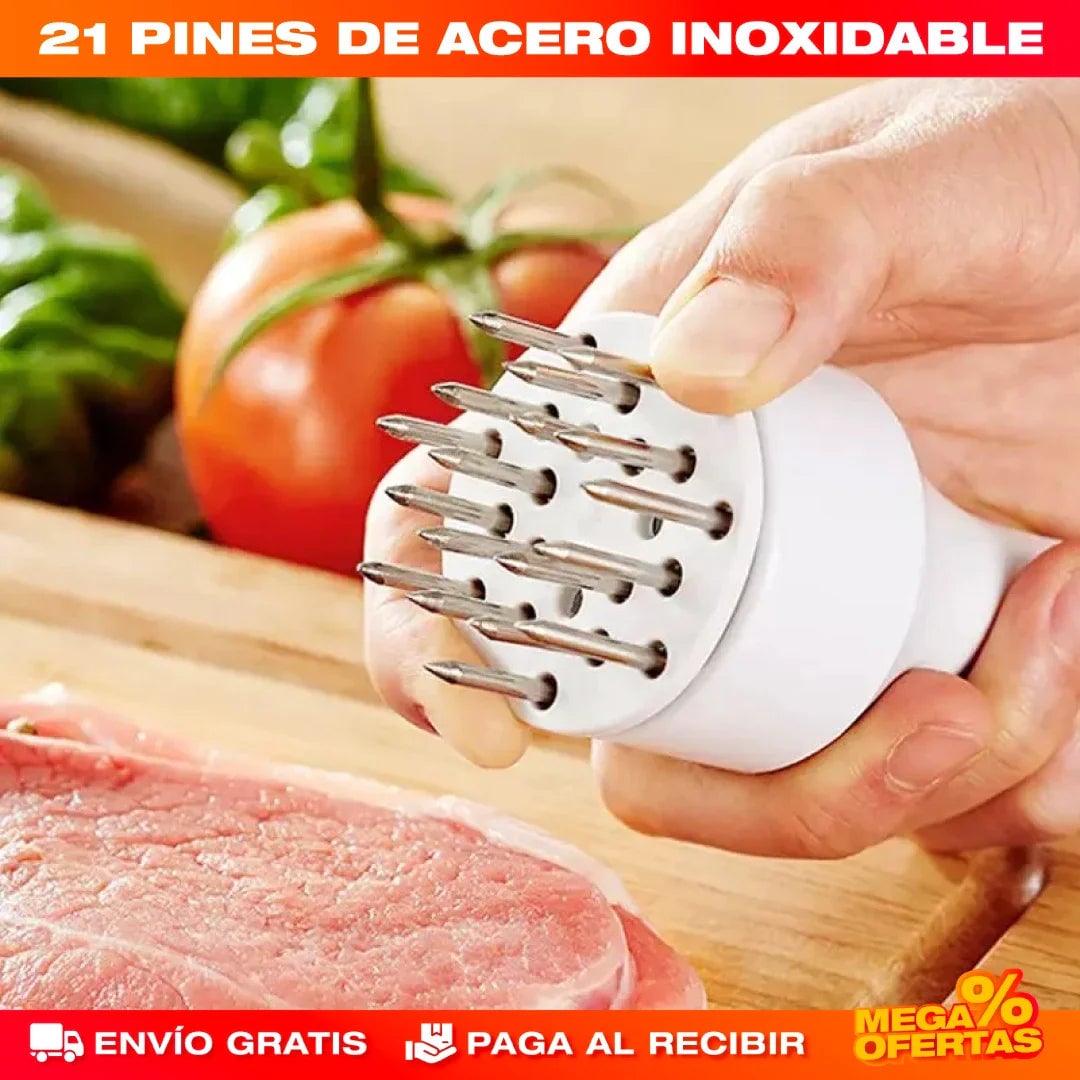 ABLANDADOR Y ADOBADOR PARA CARNE + ENVIO GRATIS