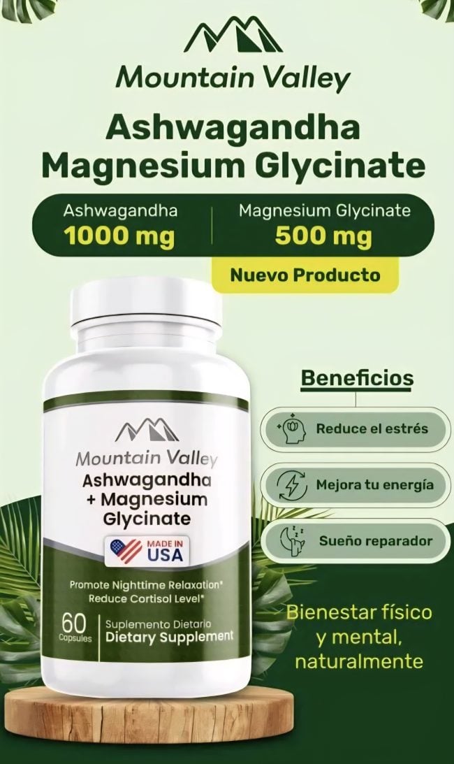 Ashwagandha — Extracto Puro 500mg