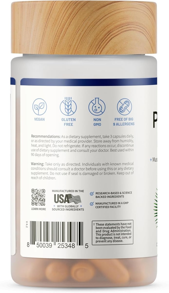 Prostate Health™ – Fórmula Natural para la Salud de la Próstata, Vejiga y Vitalidad Masculina (60 Cápsulas) + ENVIO GRATIS 🎁