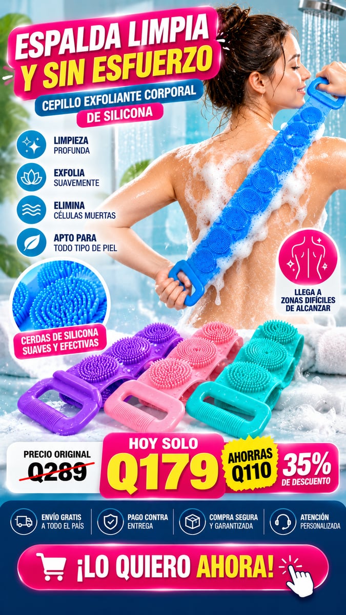 Banda Exfoliante Corporala de Cuerpo. OFERTA!!!!