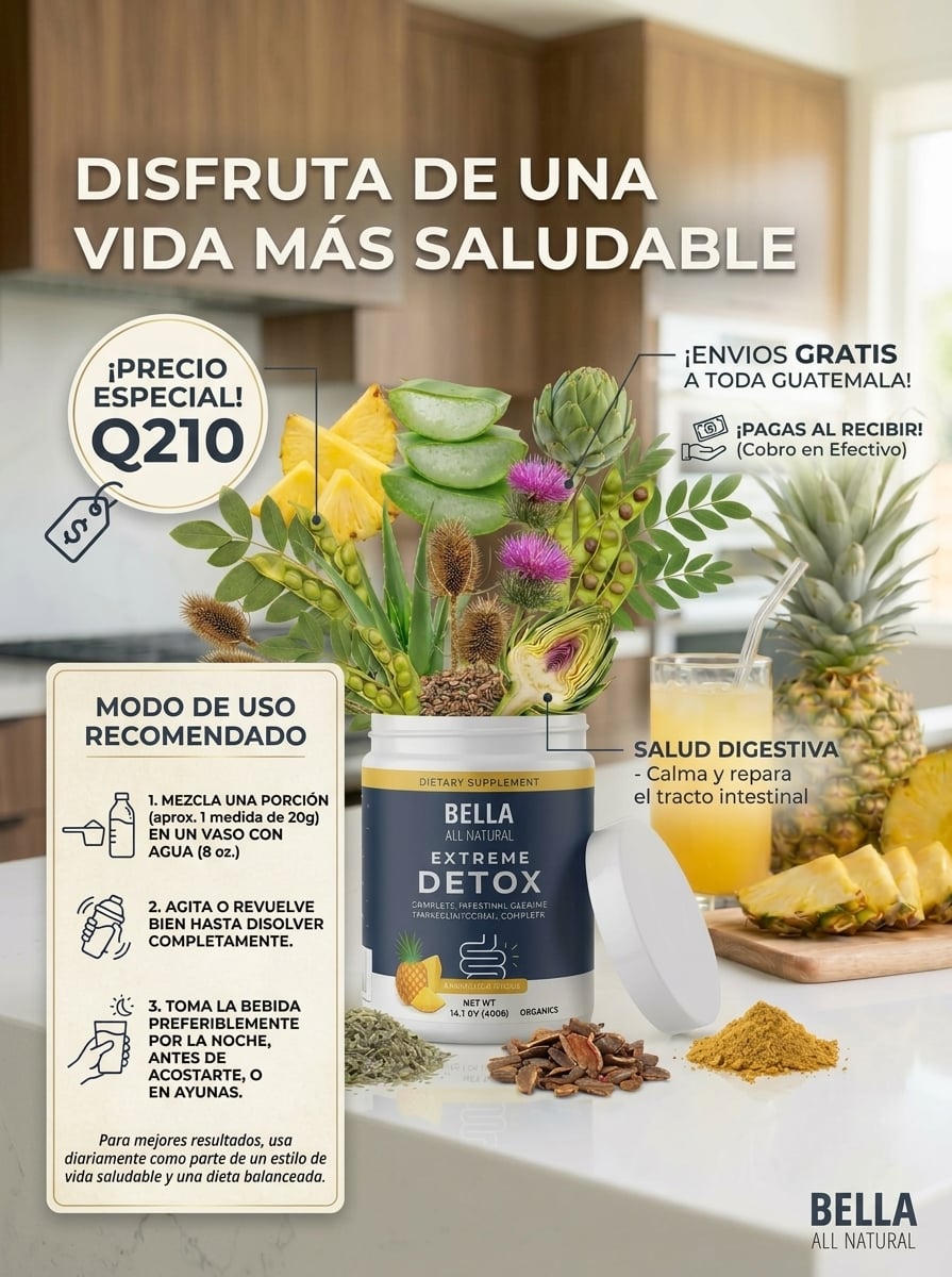 Bella All Natural Extreme Detox (polvo)