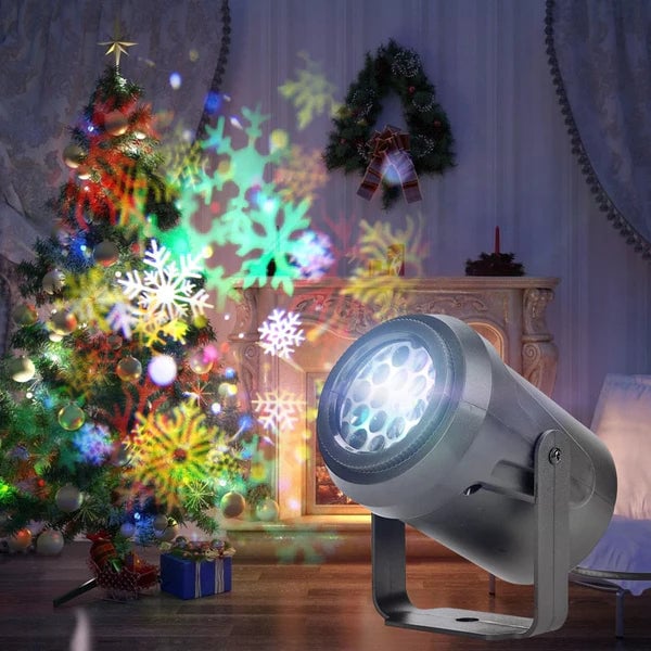 Proyector Navideño – Crea un Espectáculo de Luces en Segundos