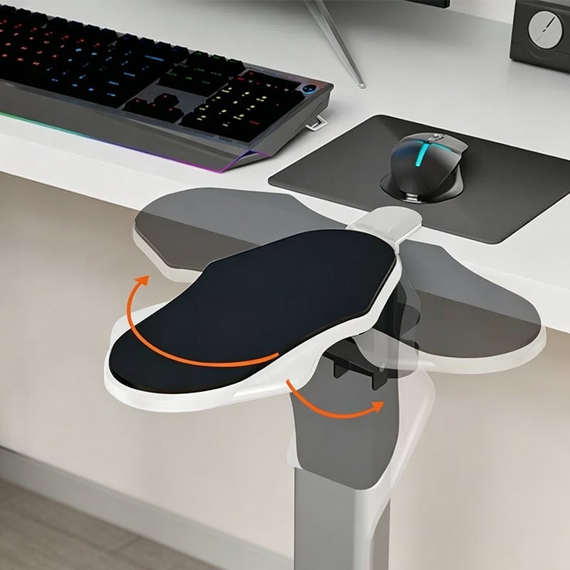 🖥️ ¡OFERTA LIMITADA: 30 % DE DESCUENTO! ✨ Reposabrazos ajustable con sujeción por pinza: ergonómico, plegable, sin necesidad de herramientas 🔧