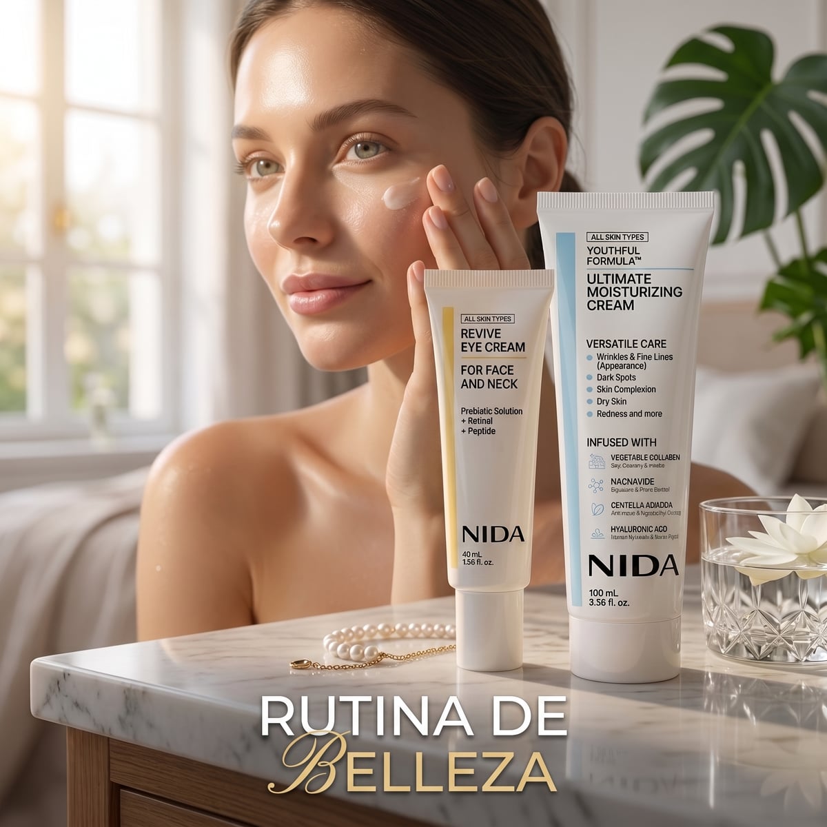 NIDA una FORMULA CREADA PARA TU BELLEZA. EL PACK Q219