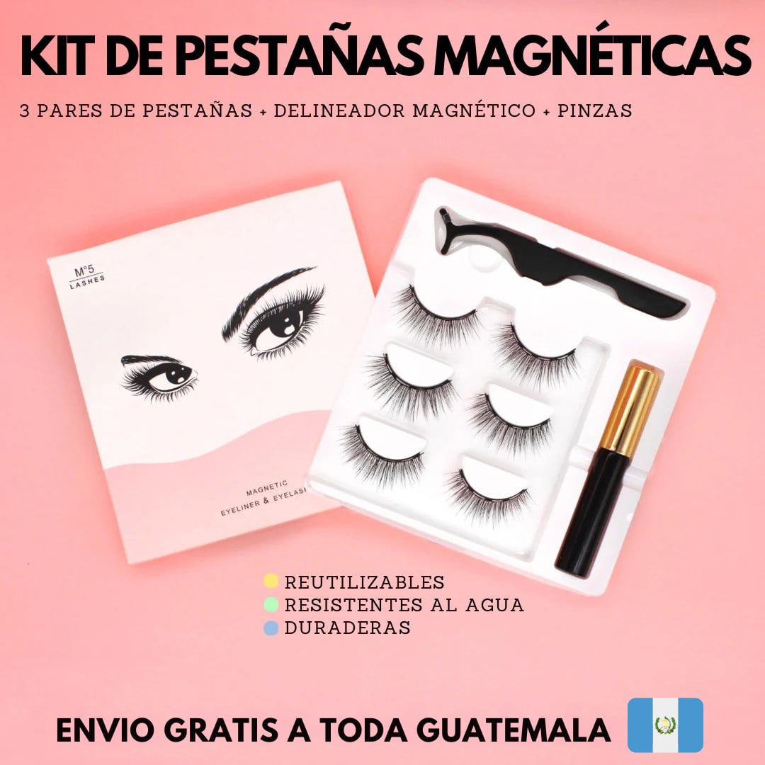 KIT DE PESTAÑAS MAGNÉTICAS
