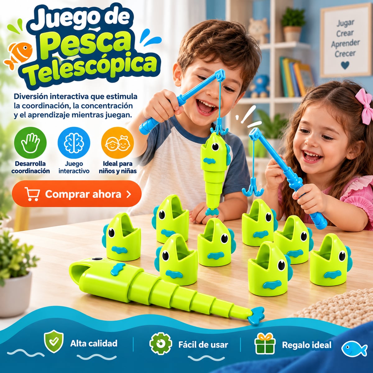 JUEGO DE PESCA PARA NIÑOS