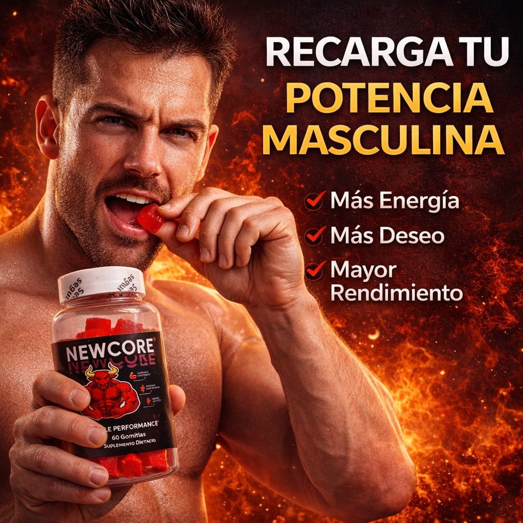 ⚡🔥 NEWCORE MAX VITALITY™ — Gomitas de Energía y Potencia Masculina