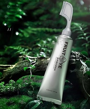 Tinte de frutas para el cabello, fórmula a base de plantas