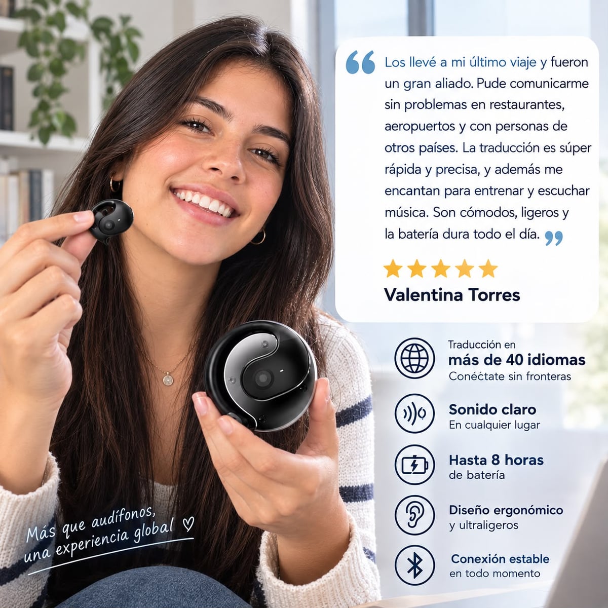 Audífono Traductor OWS