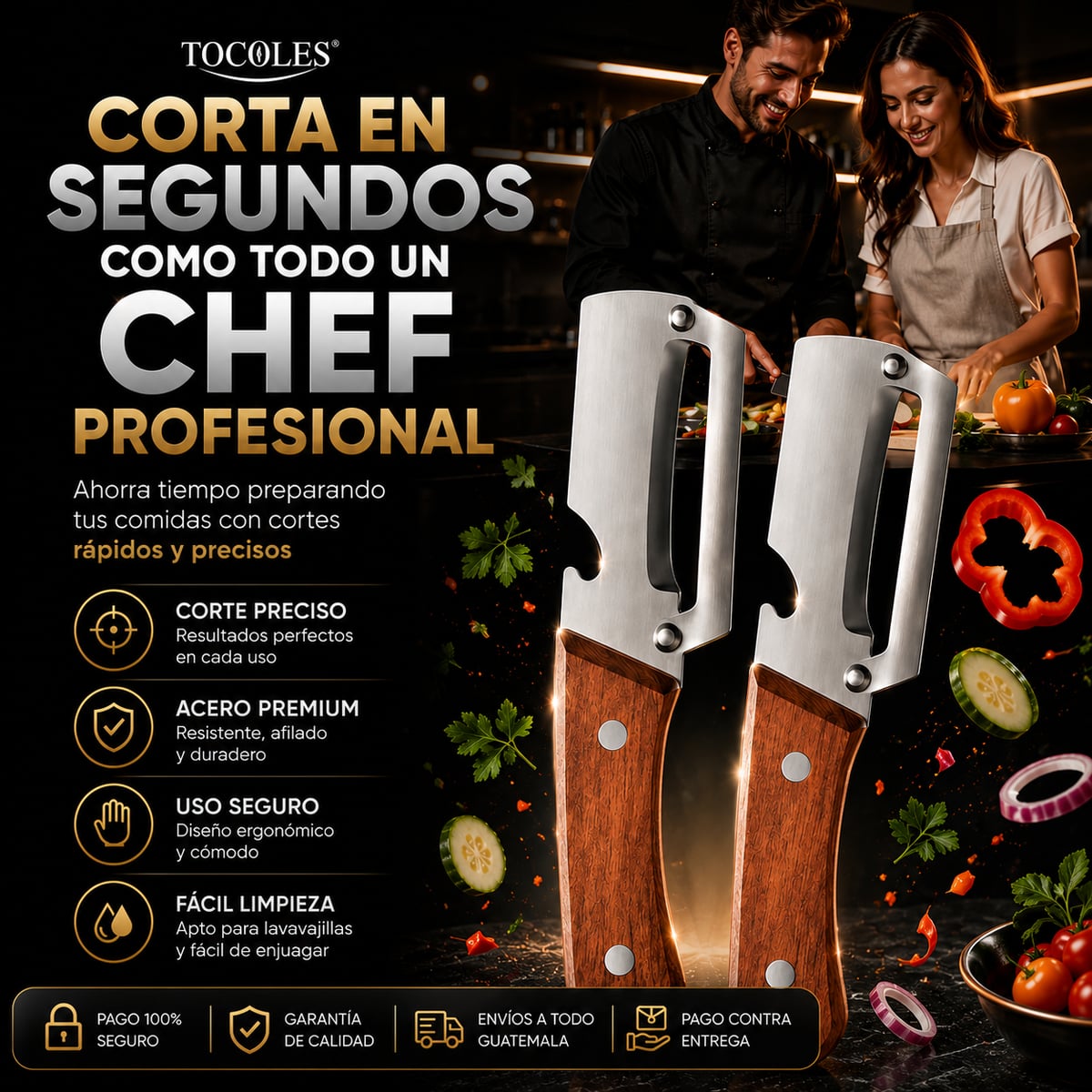 ChefBlade™ | Cuchillo Profesional de Acero Premium