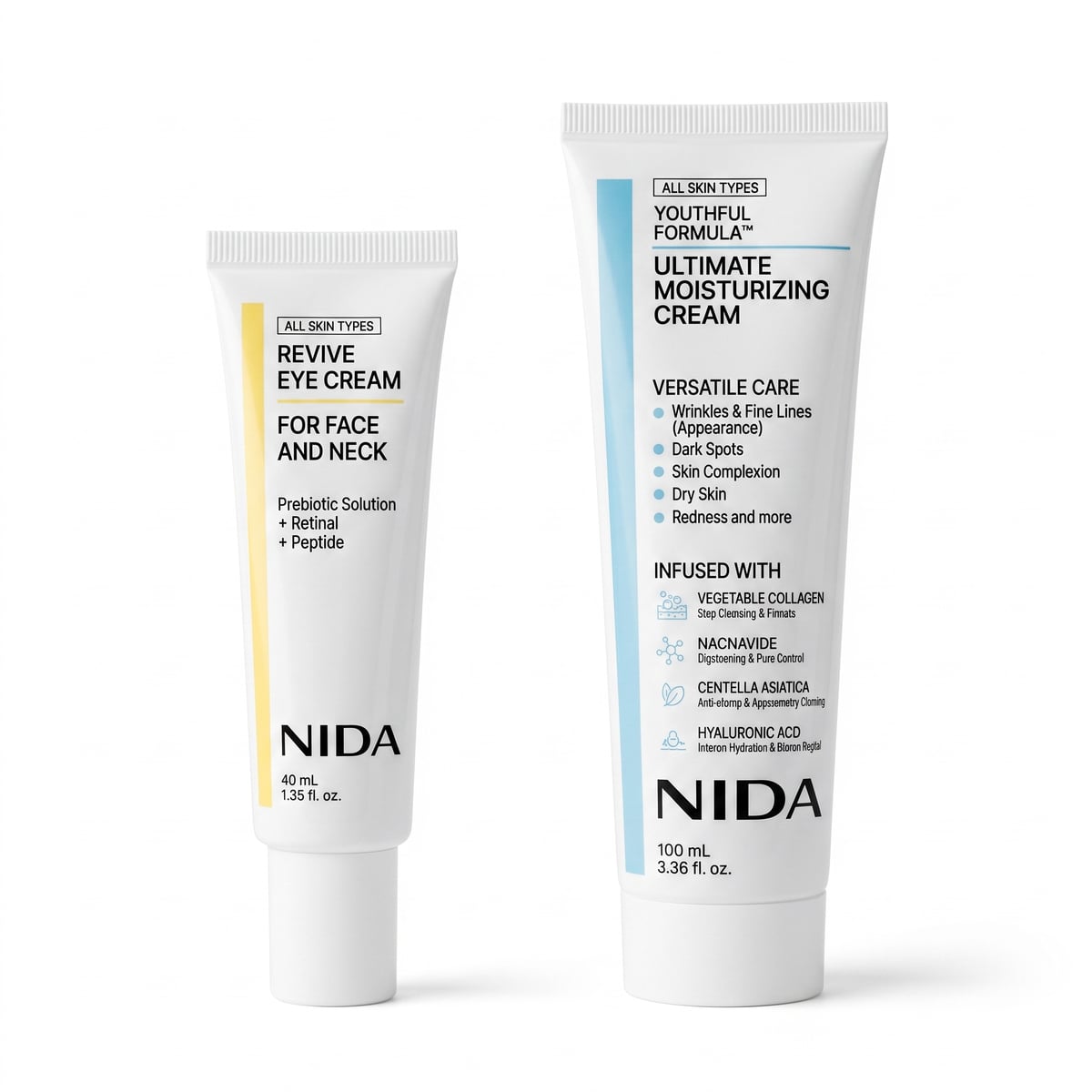 NIDA una FORMULA CREADA PARA TU BELLEZA. EL PACK Q219