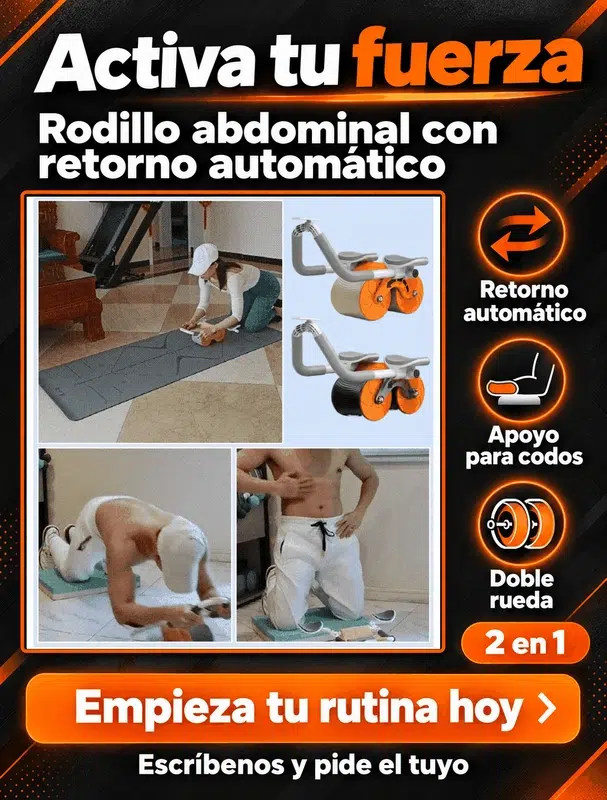  Rodillo abdominales