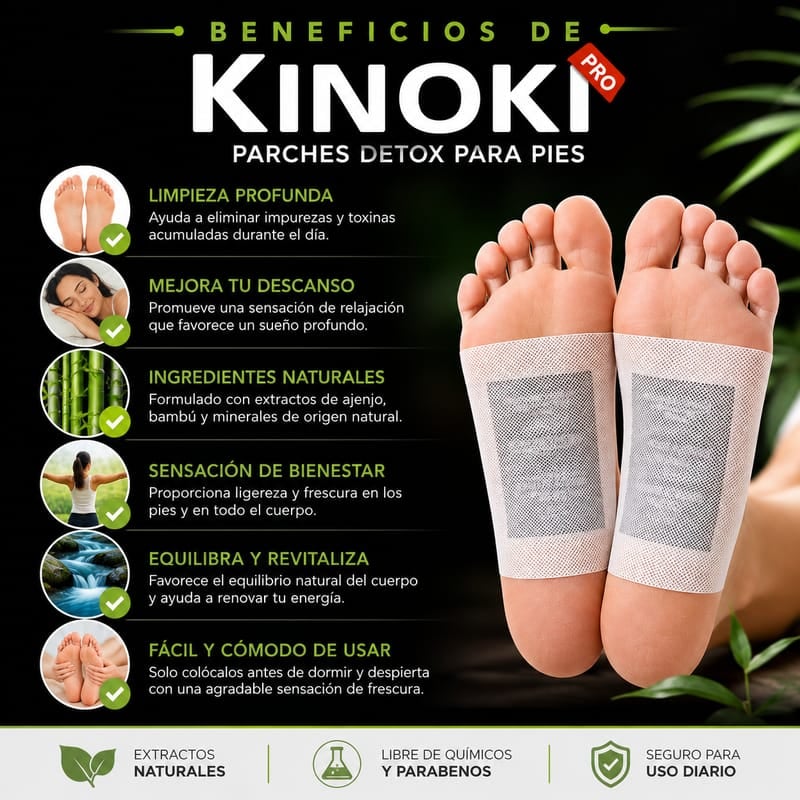 PARCHES DESINTOXICANTE + ENVIO GRATIS