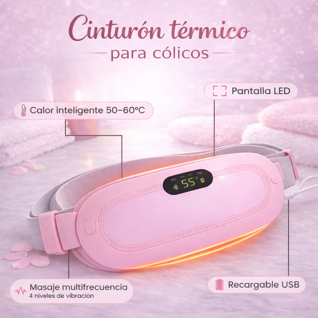 Cinturón Térmico Inteligente para cólicos