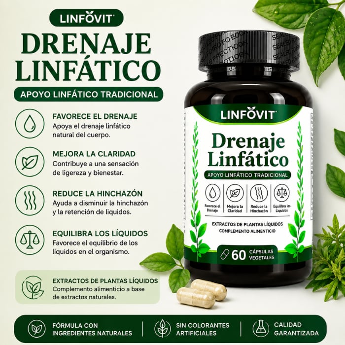 Linfovit™ | Desinflama Tu Abdomen Sin Renunciar a Tus Fines De Semana 🍻