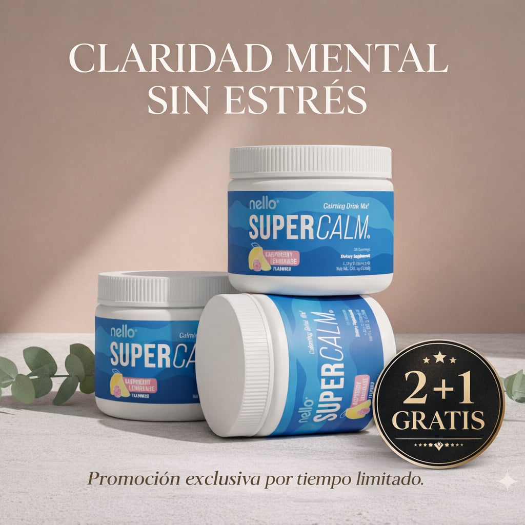 SUPERCALM™ — Cortisol Alto Está Arruinando TU CUERPO