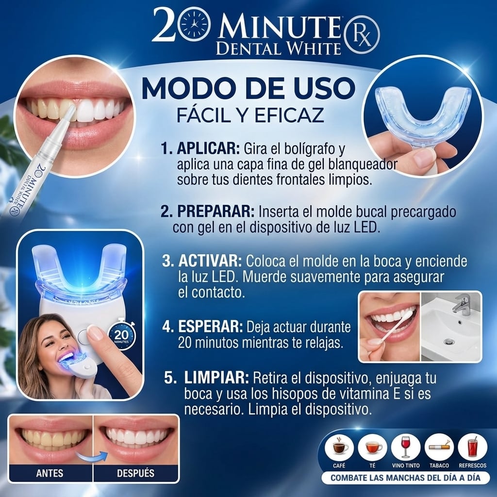 KIT BLANQUEADOR DENTAL 