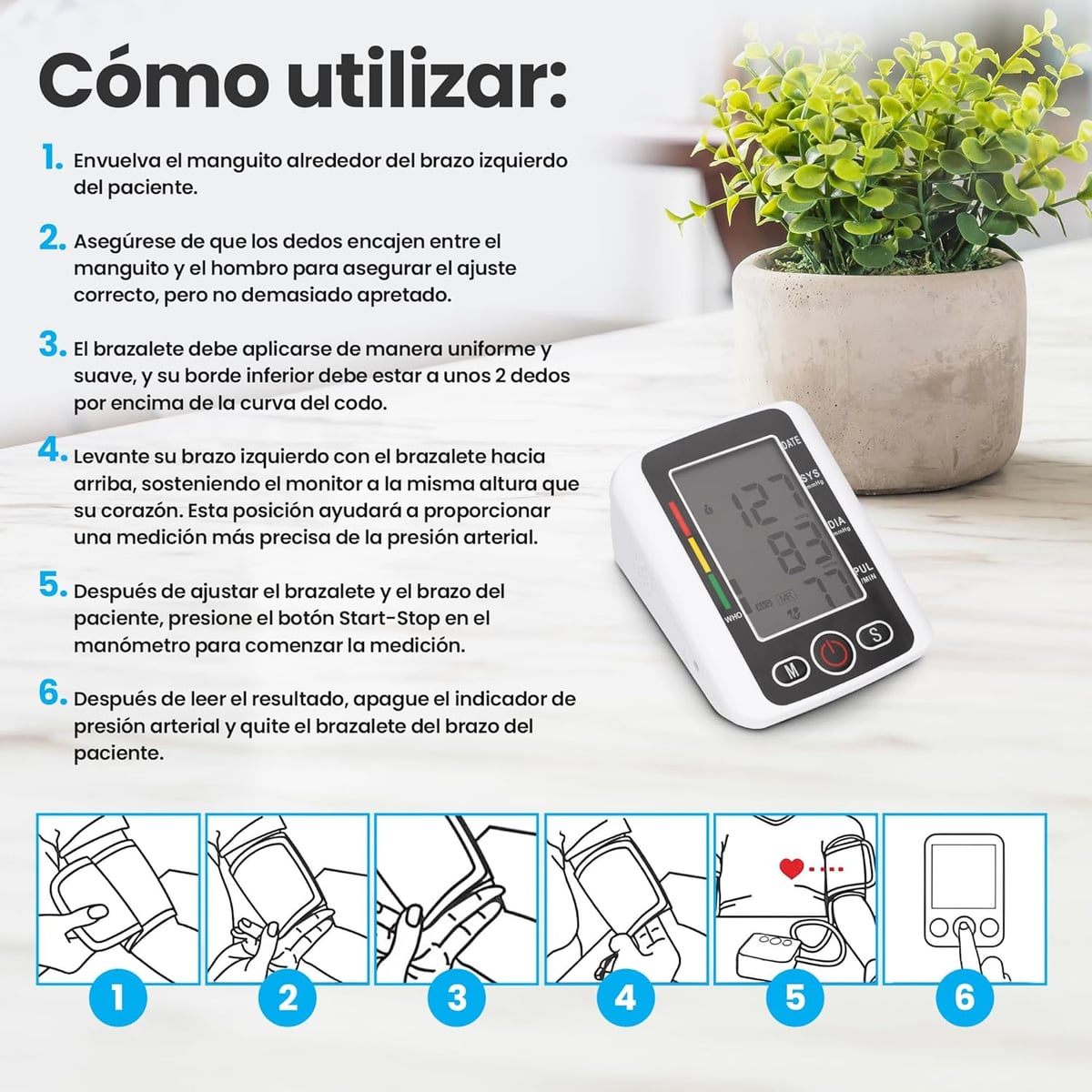 ULTIMAS UNIDADES - Tensi贸metro Inteligente Digital + ENV脥O GRATIS馃巵