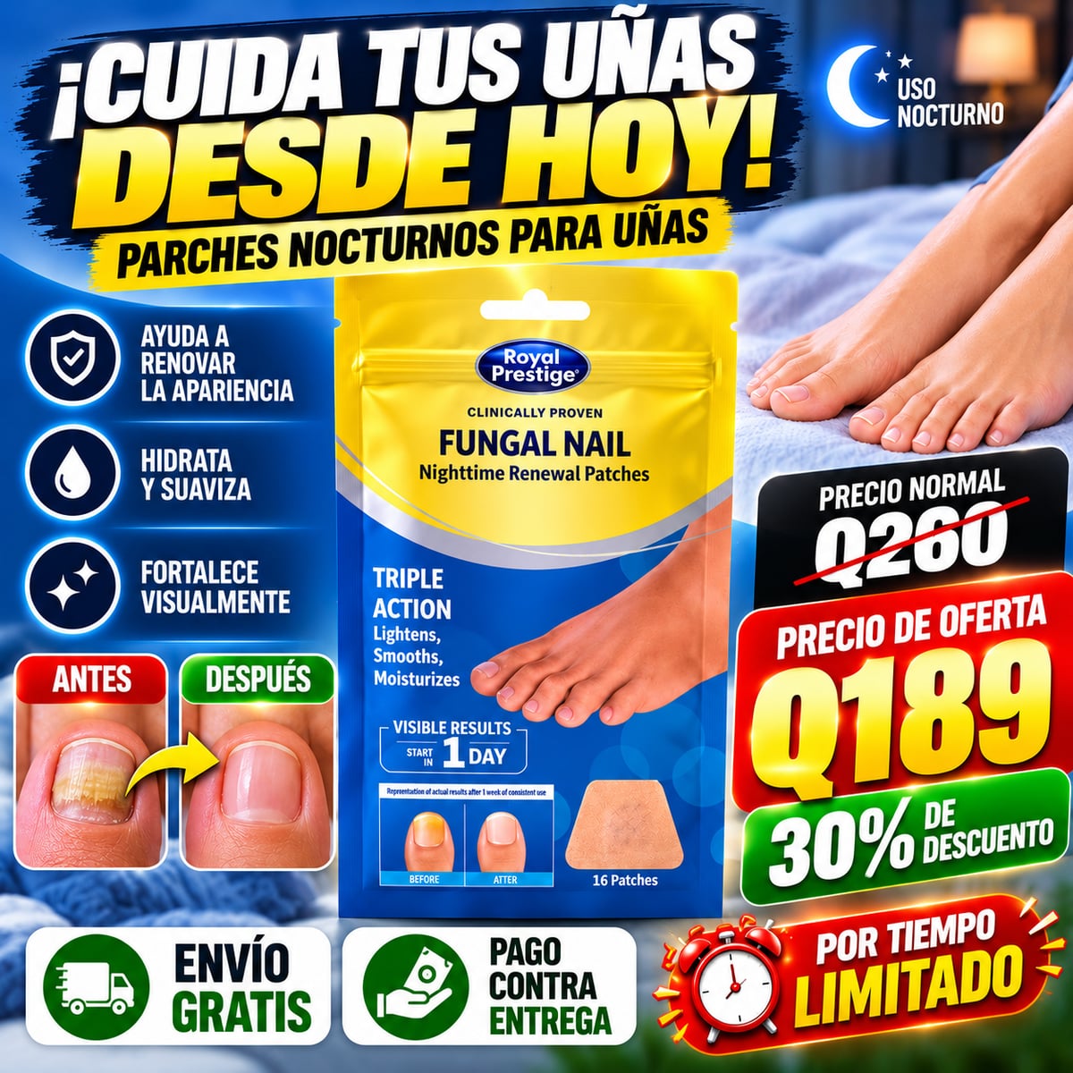 Parches Fungal Nail  Premiun
