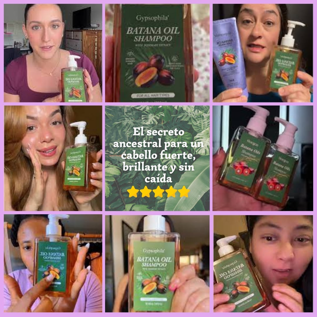 Combo Shampoo y Aceite de Batana Oil