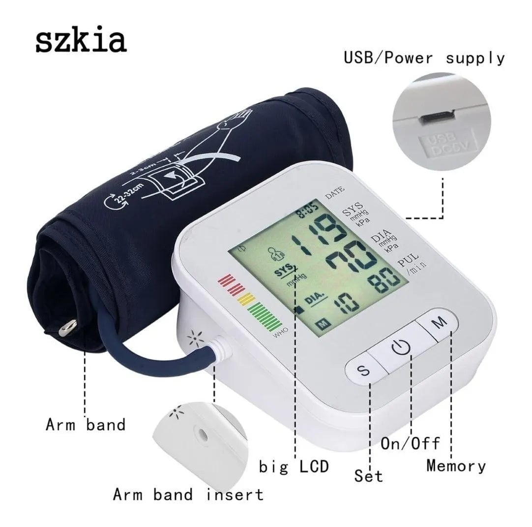TENSIOMETRO DIGITAL DE BRAZO Y PRECION ARTERIAL + ENVIO GRATIS 🎁 A TODA GUATEMALA