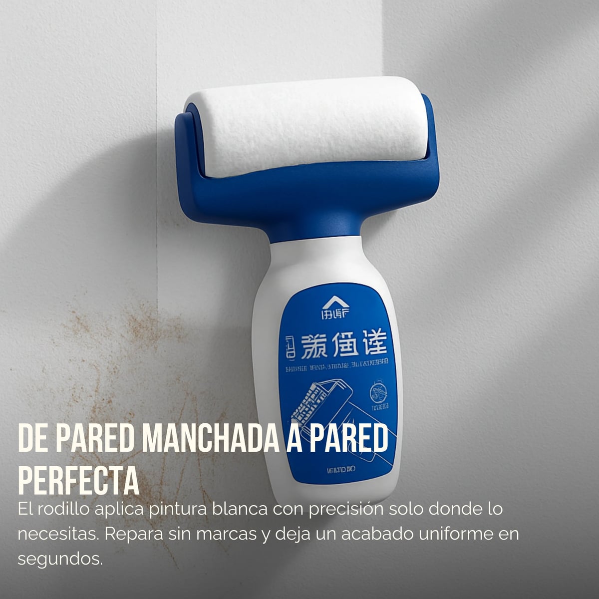 Paint Brush Rodillo Sellador Impermeable 2 en 1