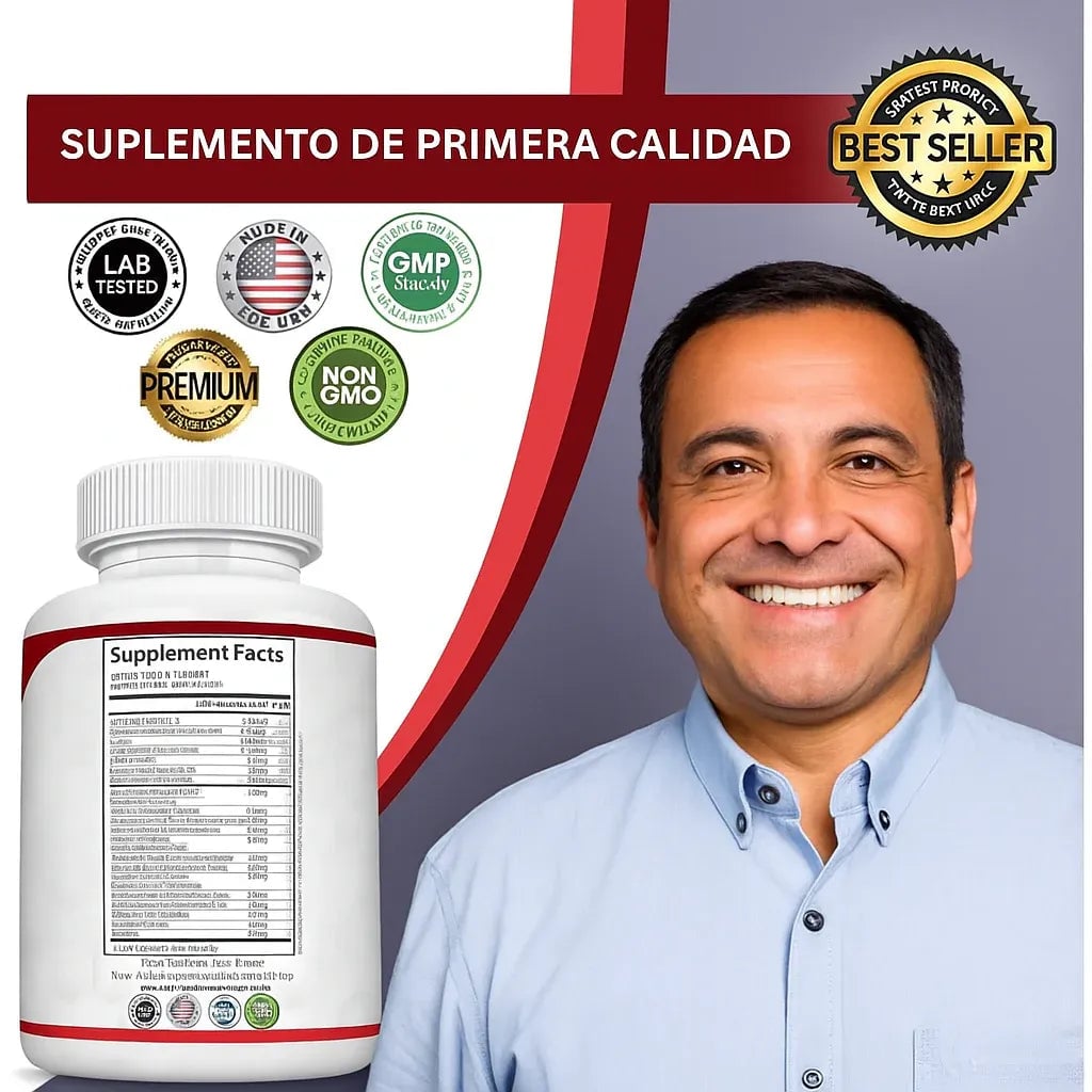 BLOOD SUGAR COMPLEX™ - COMPLEJO REGULADOR DE AZÚCAR EN SANGRE + ENVÍO GRATIS📦
