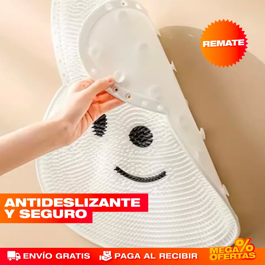 TAPETE DE LAVADO Y MASAJE DE PIES PARA LA DUCHA