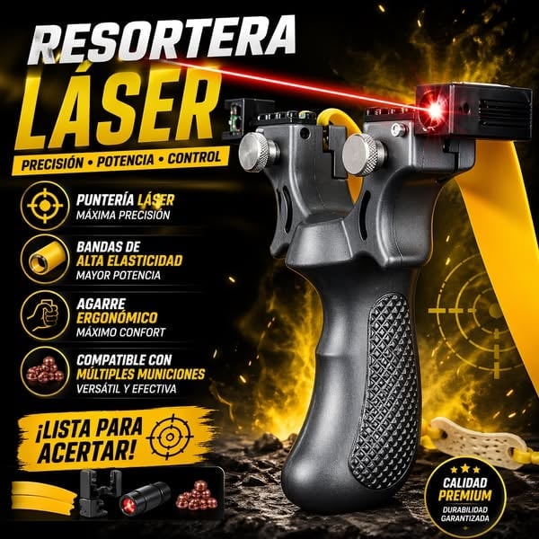 RESORTERA PRO CON INFRAROJO+ENVIO GRATIS