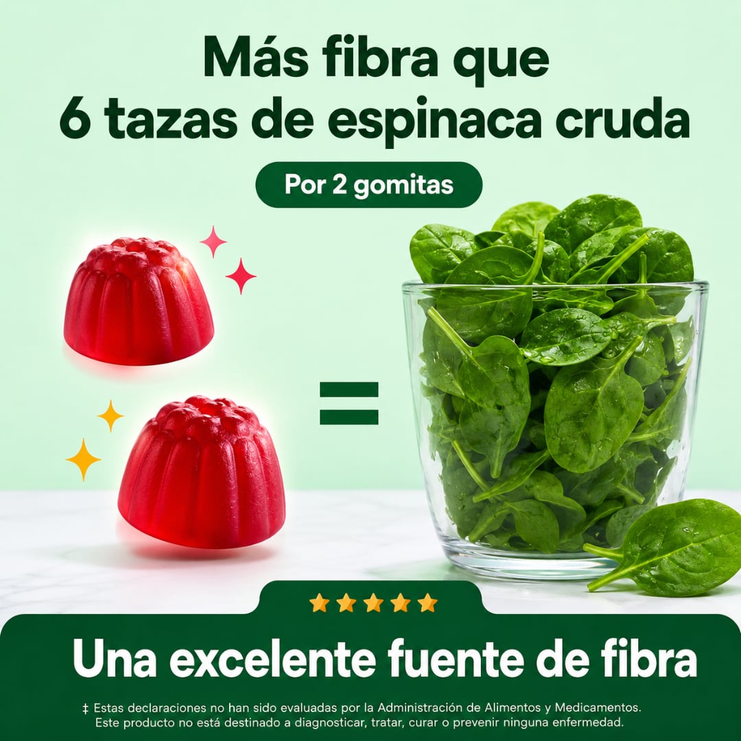 GOMITAS DE FIBRA - Digestión ligera y bienestar diario