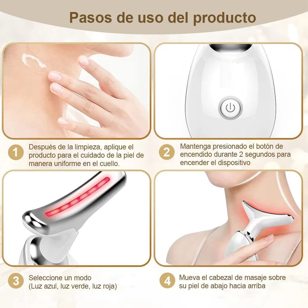 Skintec® Masajeador Facial Antiedad + Envio Gratis
