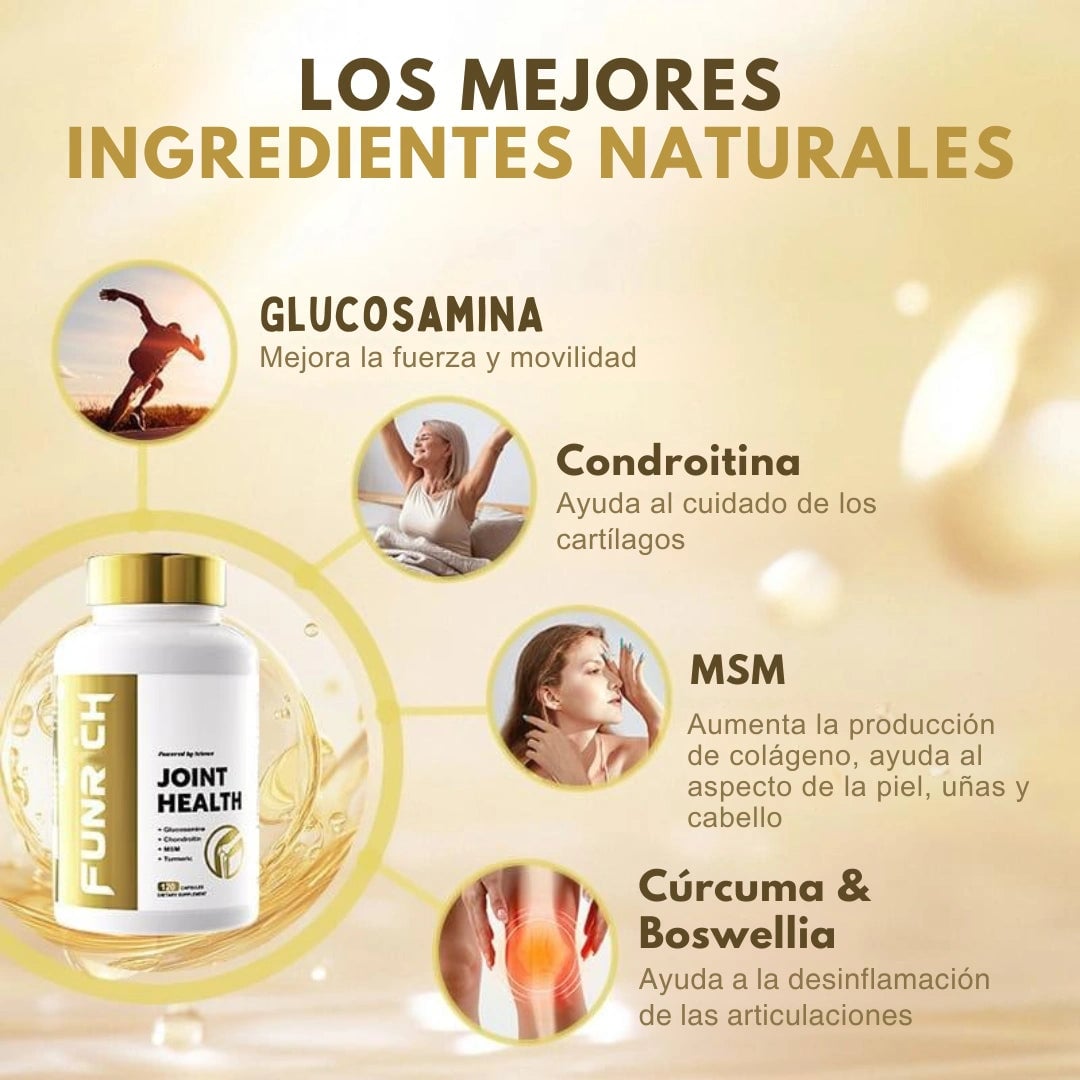 FLEXIUM™ JOINT HEALTH - Apoyo Diario para Articulaciones Más Fuertes y Flexibles | ENVIO GRATIS