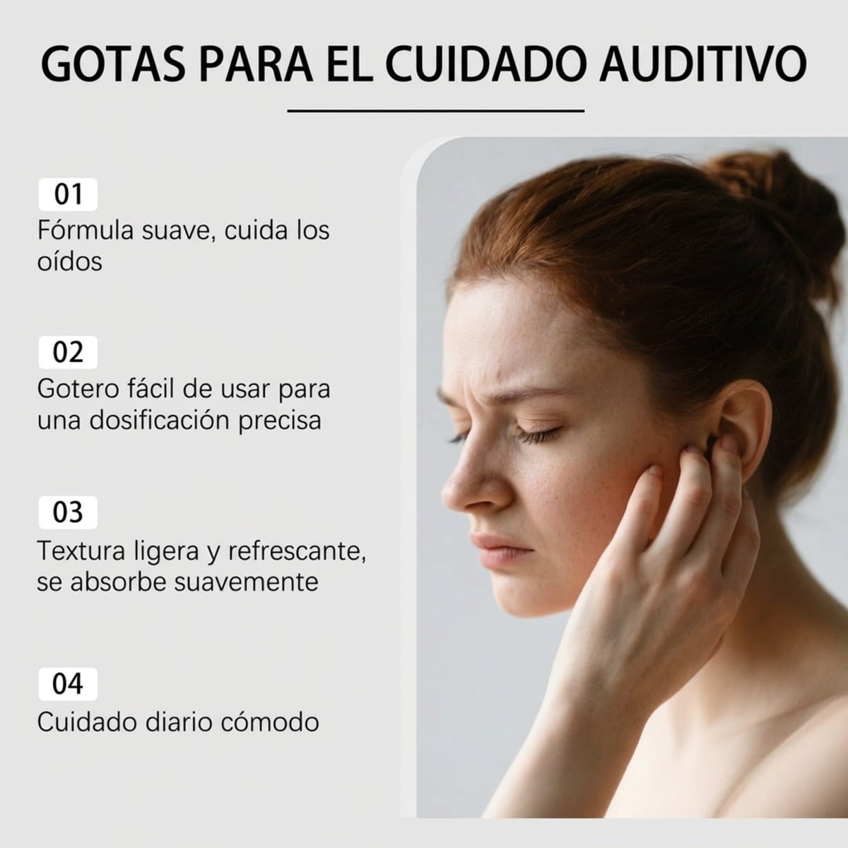 🌿TinniDrop® para el Cuidado Auditivo – Limpieza Suave y Alivio Calmante para Oídos Saludables 🧼