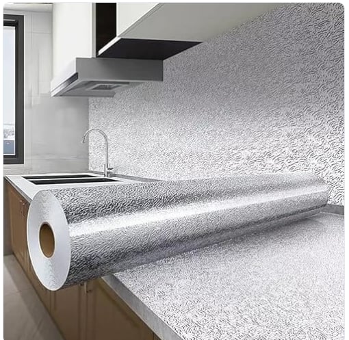 🛡️ ALUMINIO ADHESIVO PARA COCINA — ¡DILE ADIÓS A LA GRASA PARA SIEMPRE! 🎁 + ENVÍO GRATIS