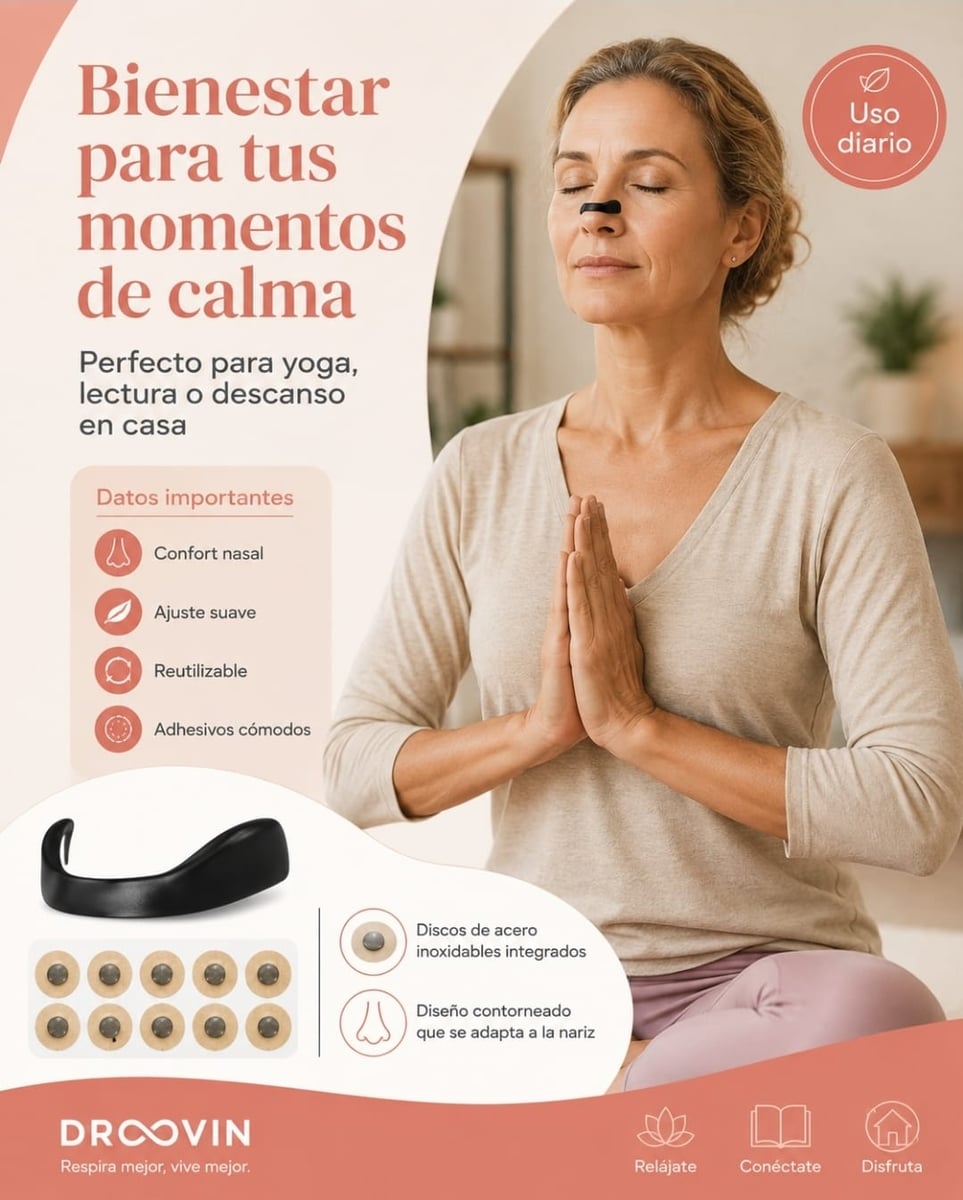 Dilatador Nasal Magnético – Respira Mejor, Descansa Mejor