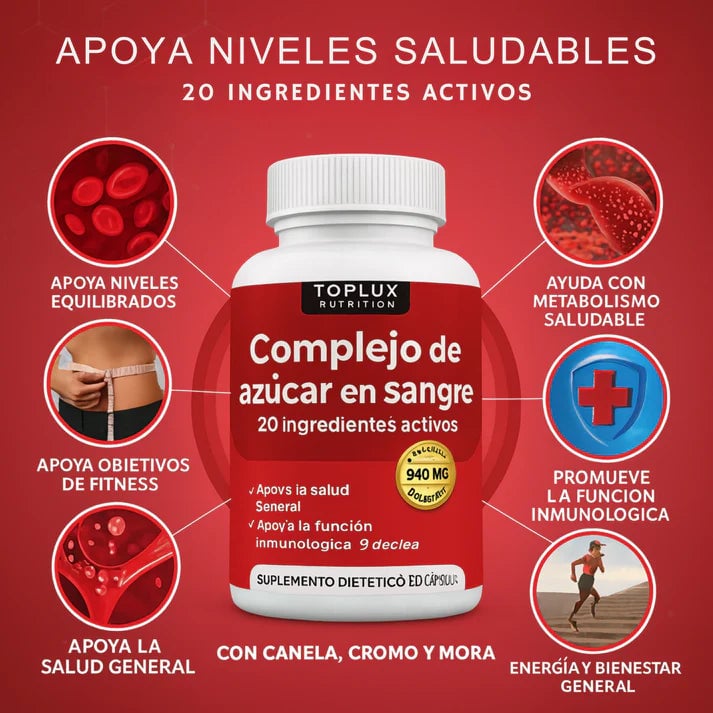 Blood Sugar – regula tus niveles de azúcar y mejora tu energía