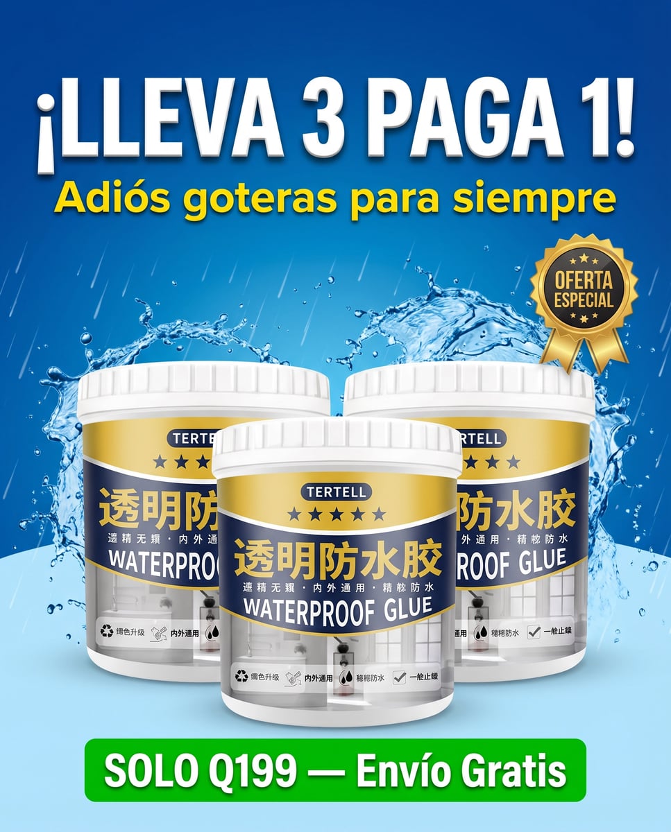Oferta 3x1 Sellador Impermeabilizante + Envío Gratis y Regalo 🎁