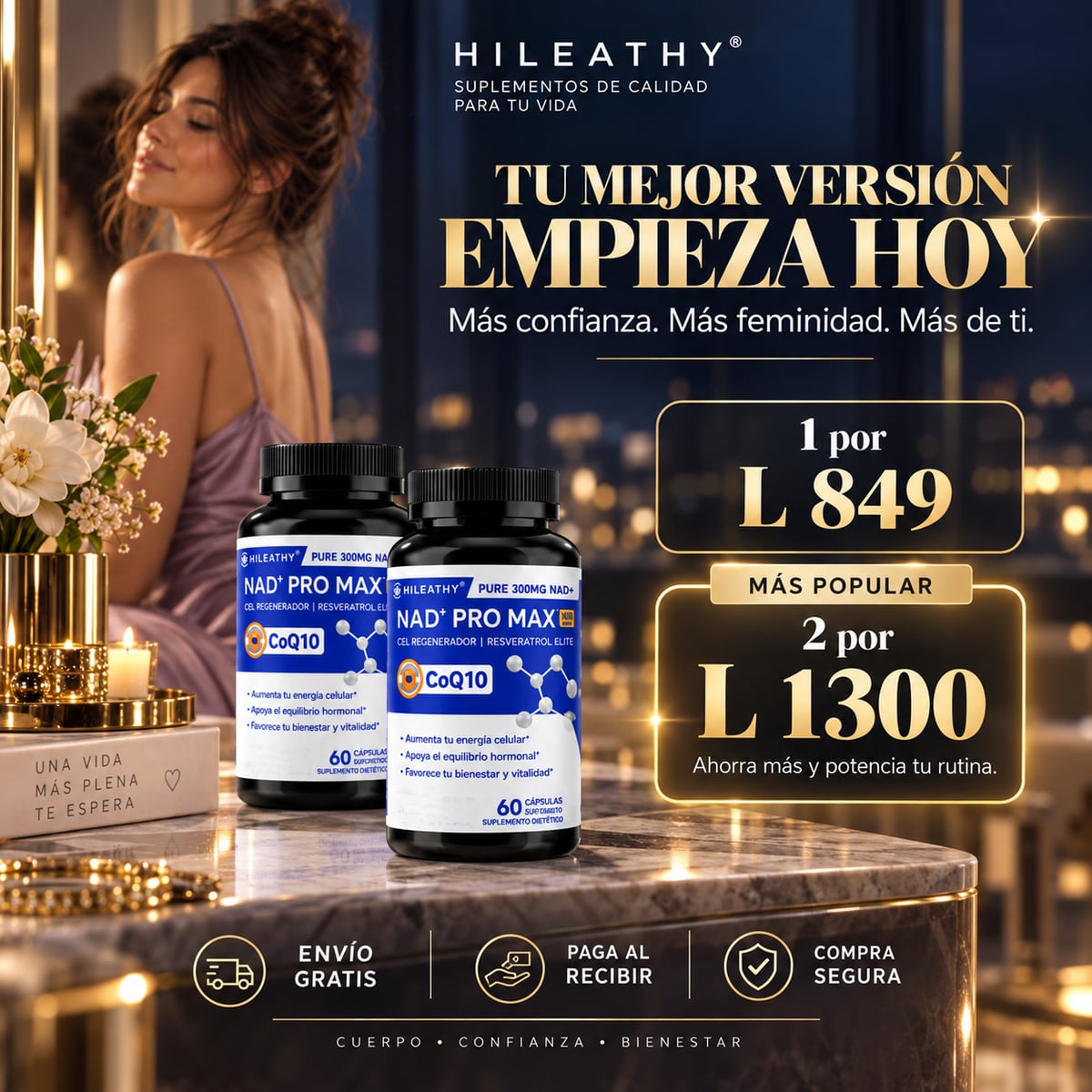 Hileathy Nad+ Promax