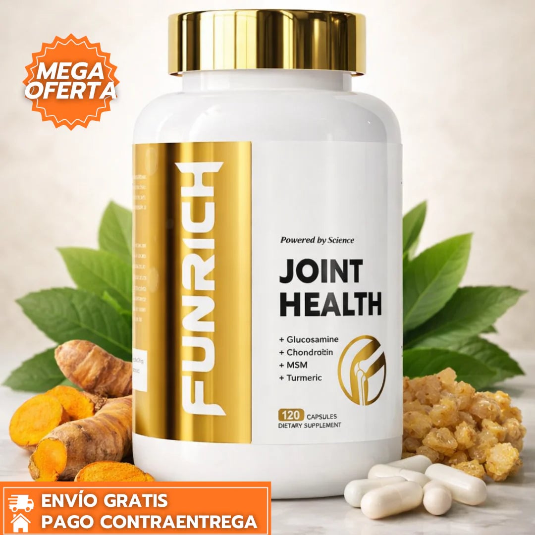 FUNRICH™ JOINT HEALTH - ALIVIO DEL DOLOR DE FORMA DEFINITIVA | ENVÍO GRATIS