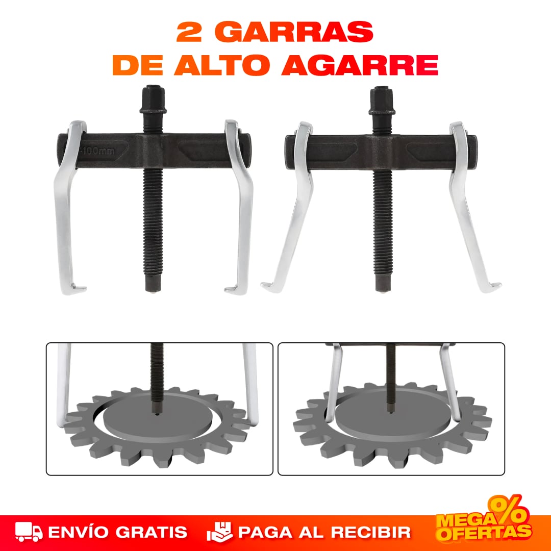 EXTRACTOR DE RODAMIENTO 8 PULGADAS